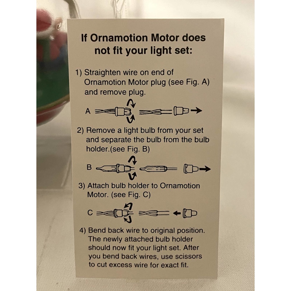 Noma Ornamotion Elf Merry-Go-Round Ornament Christmas Rotating Elves 1989